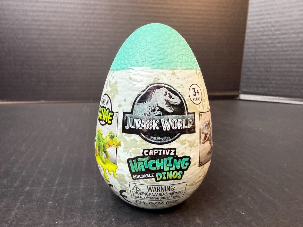Jurassic World Captivz Hatchling Eggs Buildable Dinosaurs In Slime Mystery Egg